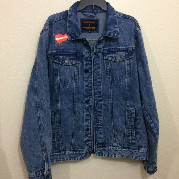 Members Only x Nickelodeon Rugrats Denim Jacket - Picture 3 of 16